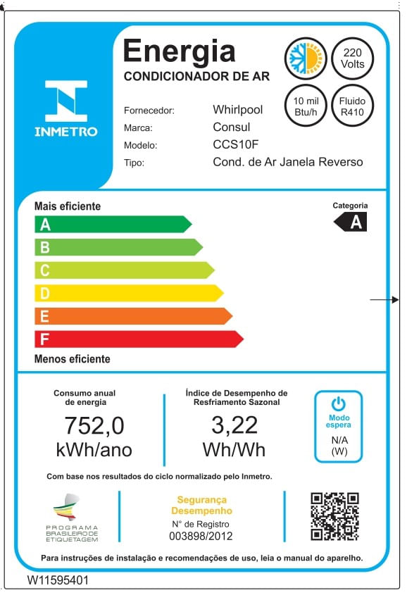 Consul_Ar_Janela_CCS10FBB_Selo_Inmetro_220v