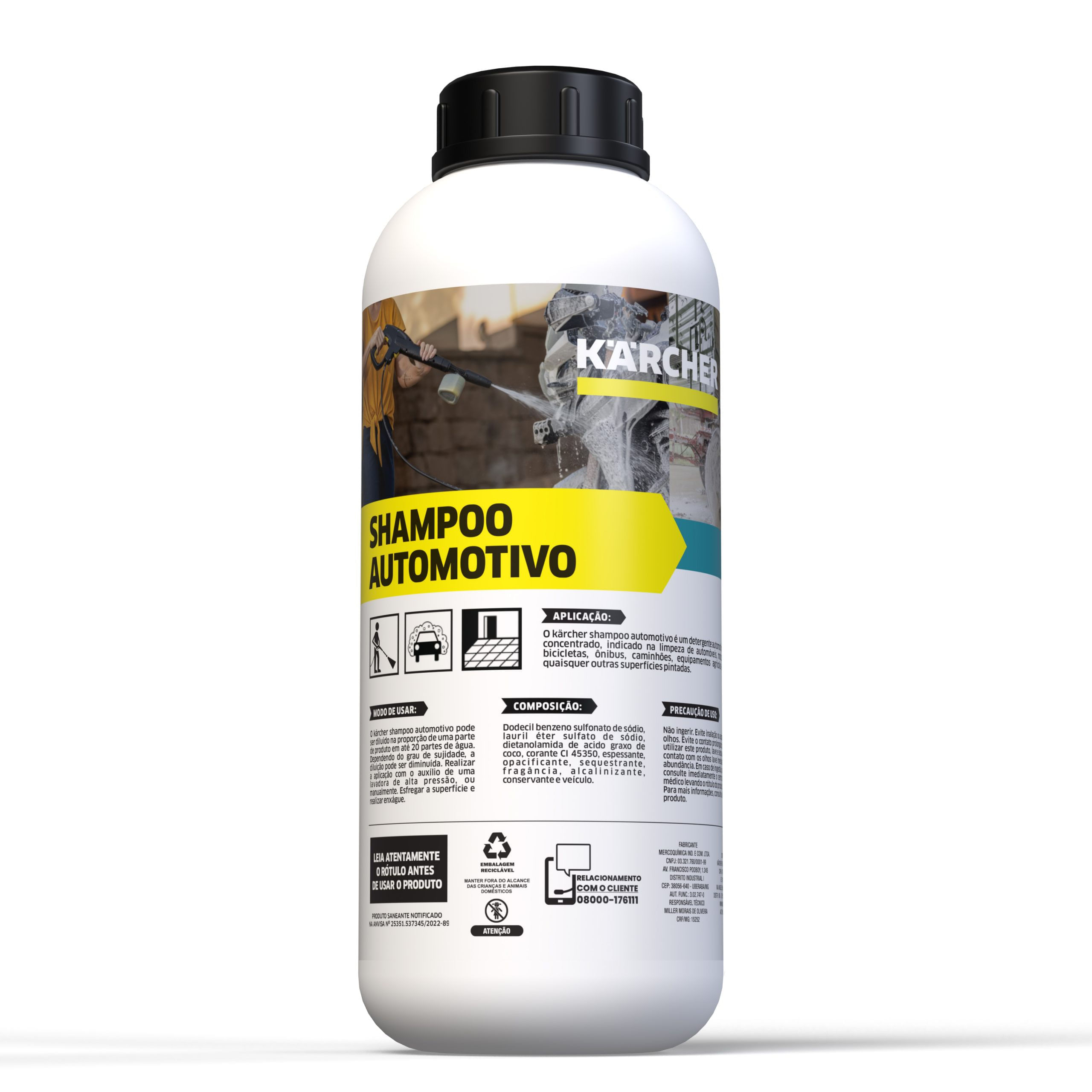 Karcher Shampoo Automotivo (1L rende até 20L)