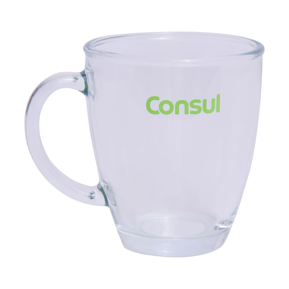 Caneca de Vidro 390ml Consul - 326026637