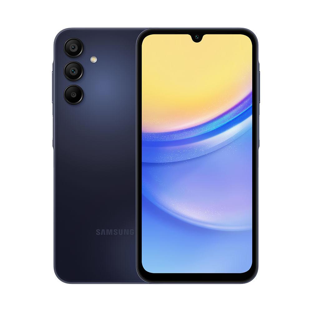 Smartphone Samsung Galaxy  A15 5G 128GB  4GB RAM Câmera Tripla 50MP + Selfie 13MP Tela 6.5"  Azul Escuro