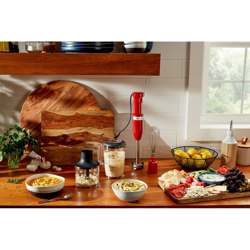 Mixer de Mão com Acessórios e Velocidade Variável KitchenAid