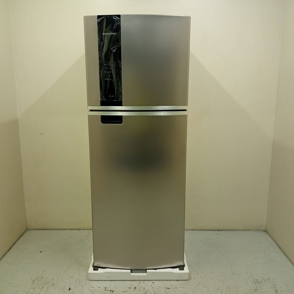 Geladeira Brastemp Frost Free Duplex 462 litros cor Inox* com Painel Eletrônico e Turbo control - BRM55BKAS1_WEXCELE_JH4697838