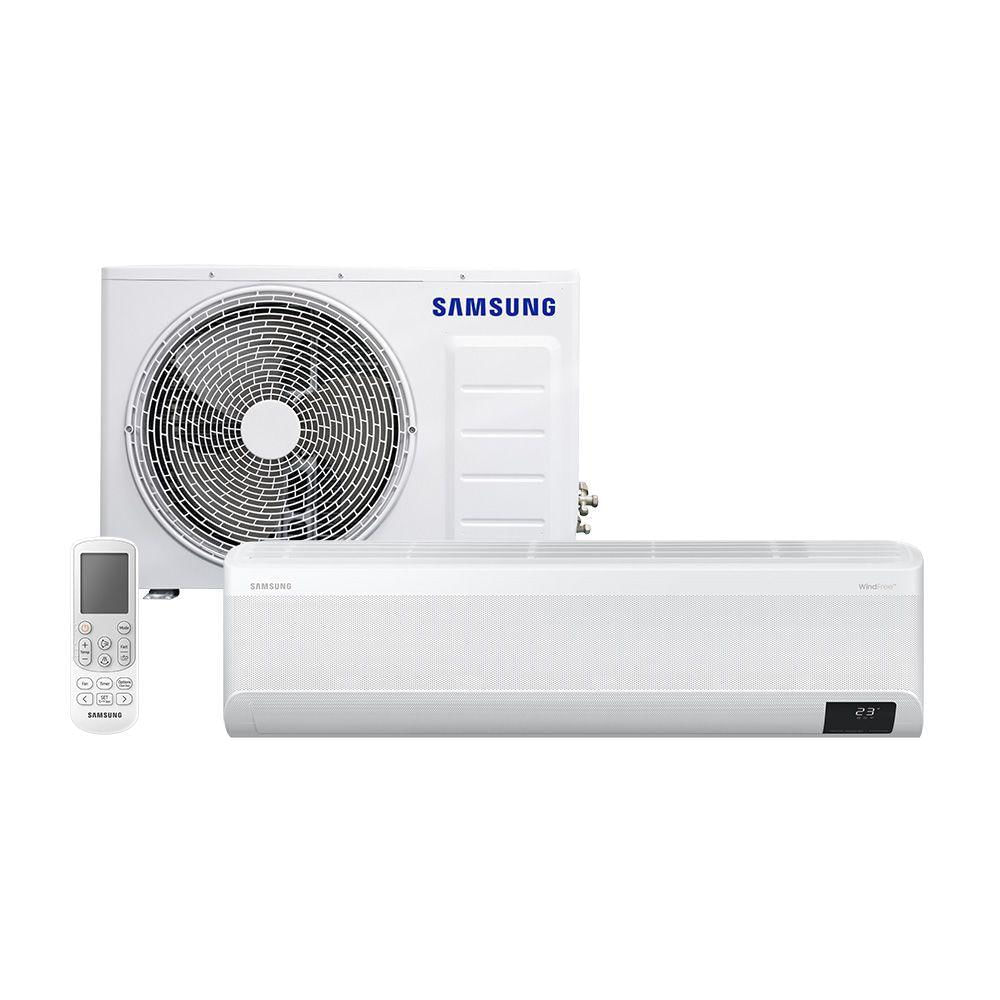 Ar Condicionado Split Inverter Samsung WindFree Connect 18000 BTUs Frio AR18CVFAAWKNAZ