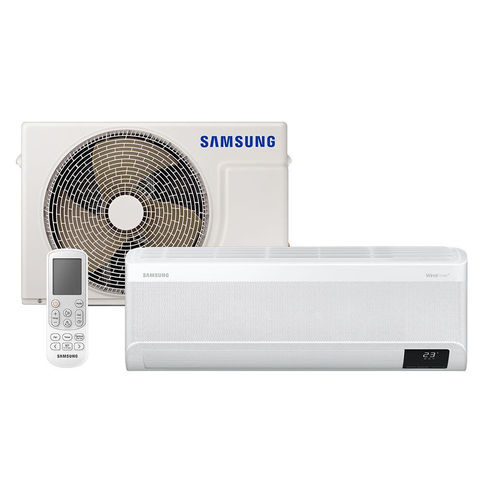 Ar Condicionado Split Inverter Samsung WindFree Connect 18000 BTUs Quente/Frio 220V  AR18BSEAAWKXAZ