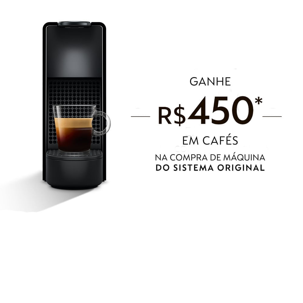 Máquina de Café Essenza Mini C30 127V Nespresso Preta