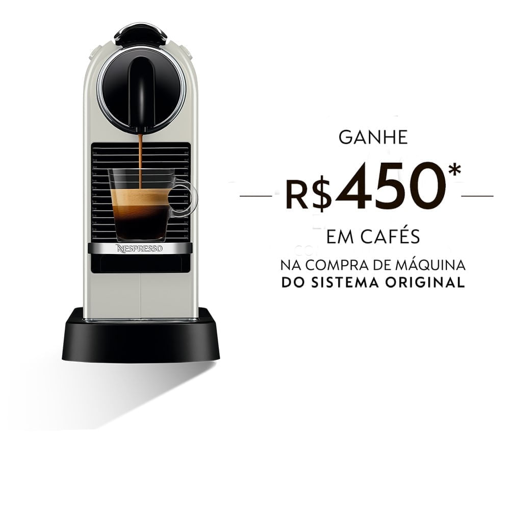 Máquina de Café Citiz 1 Litro Nespresso Branco