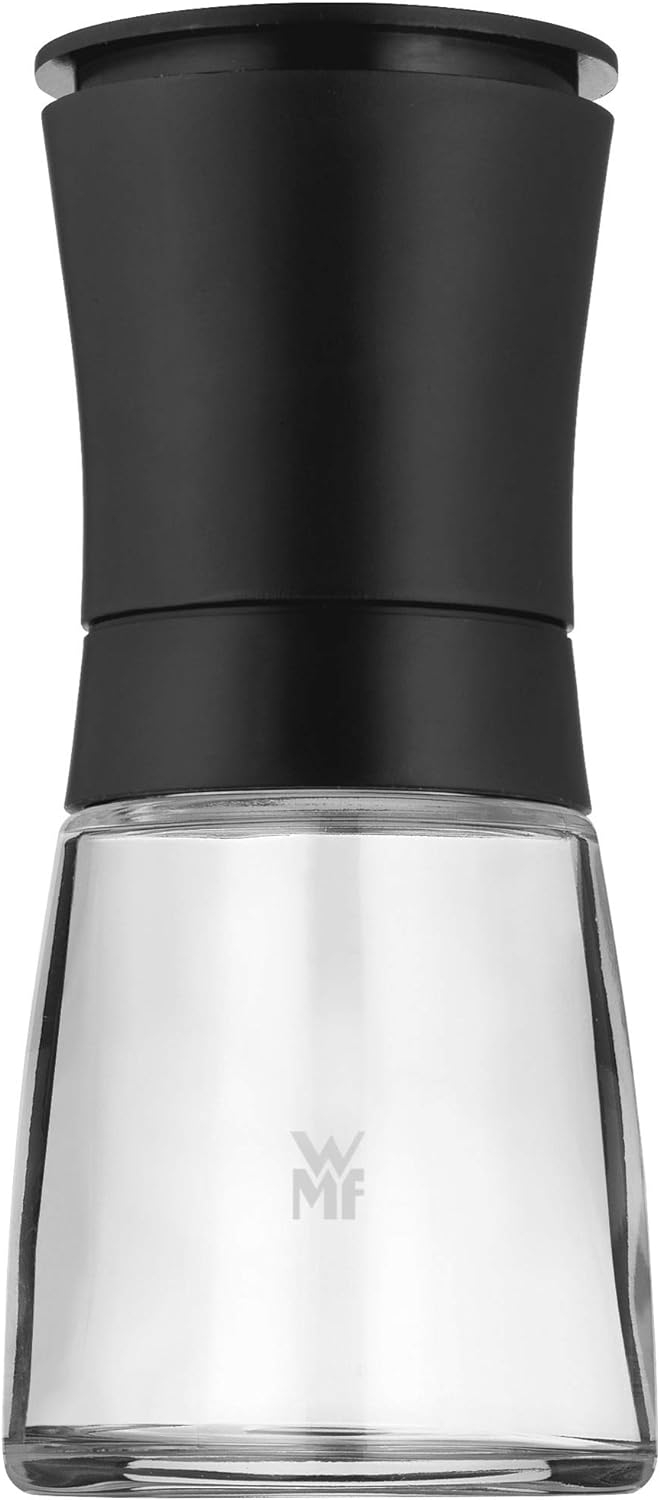 Moedor para Sal e Pimenta em Vidro Trend 14cm WMF Preto