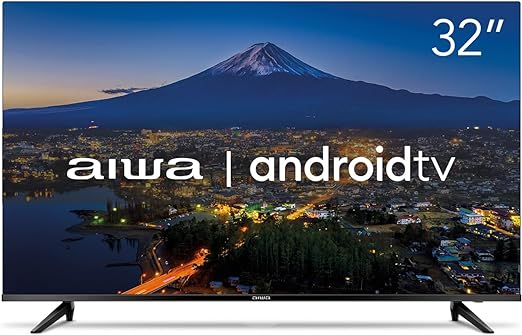 TV Smart 32 AIWA AWS-TV-32-BL-02-A HD   HDR10 Andr Dolby Audio