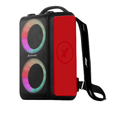 Caixa Amplificada Amvox 600W ACA  600 BAGVOX RED