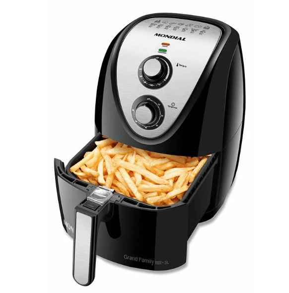 Fritadeira Sem Óleo Air Fryer 5L Mondial AFN-50-BI 127V/60Hz .