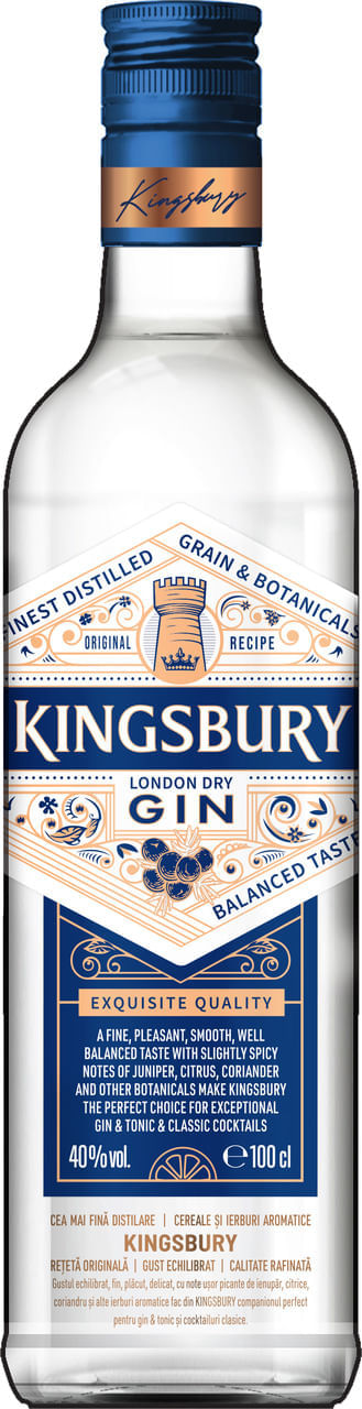 Gin Kingsbury 1000ml