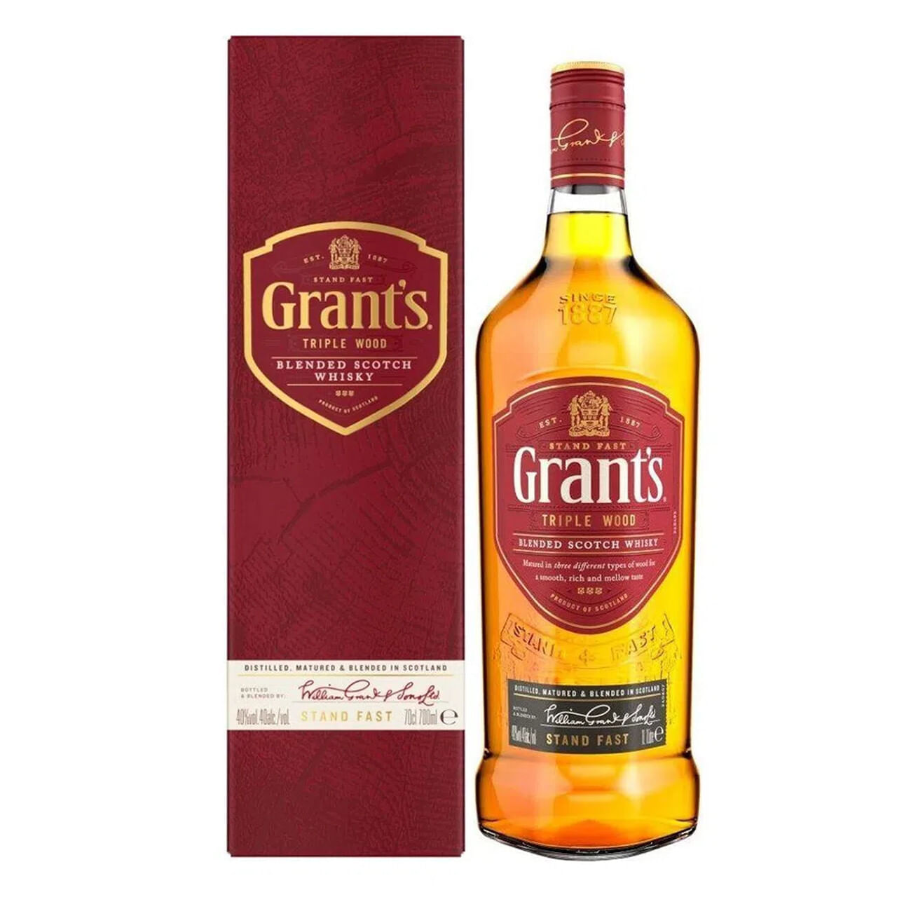 Whisky Grants Triple Wood 1000ml