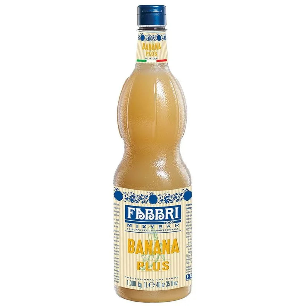 Xarope Fabbri Banana Plus (MixyBar Banana) 1000ml