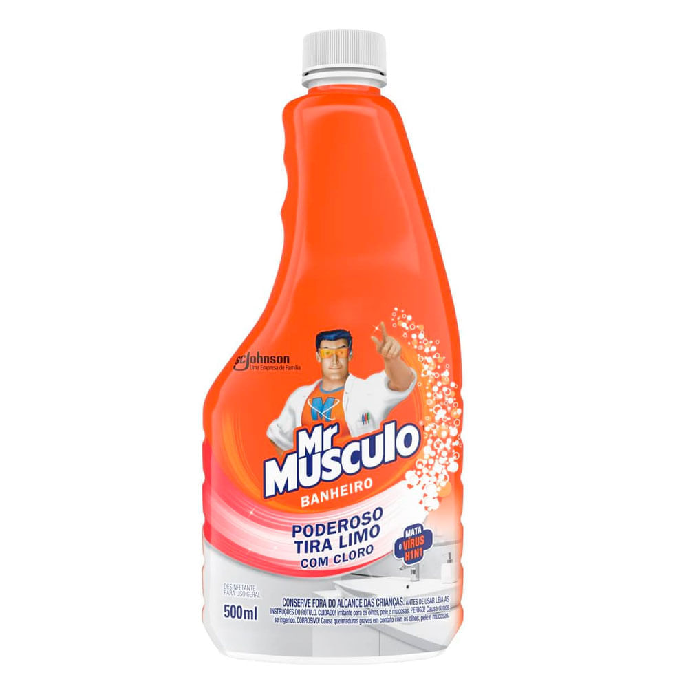 Desodorizador Poderoso Tira Limo com Cloro Mr. Musculo 500ml