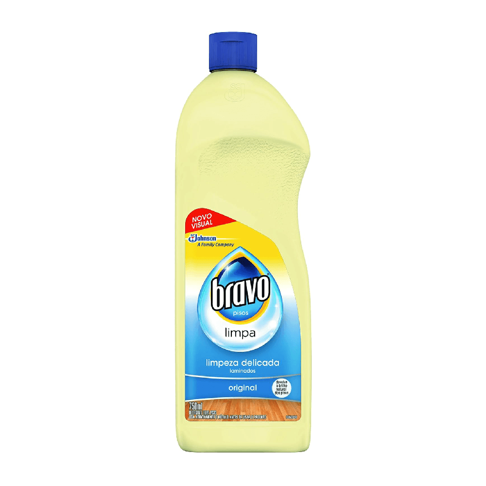 Detergente Limpa-Pisos Laminados Original Bravo 750ml