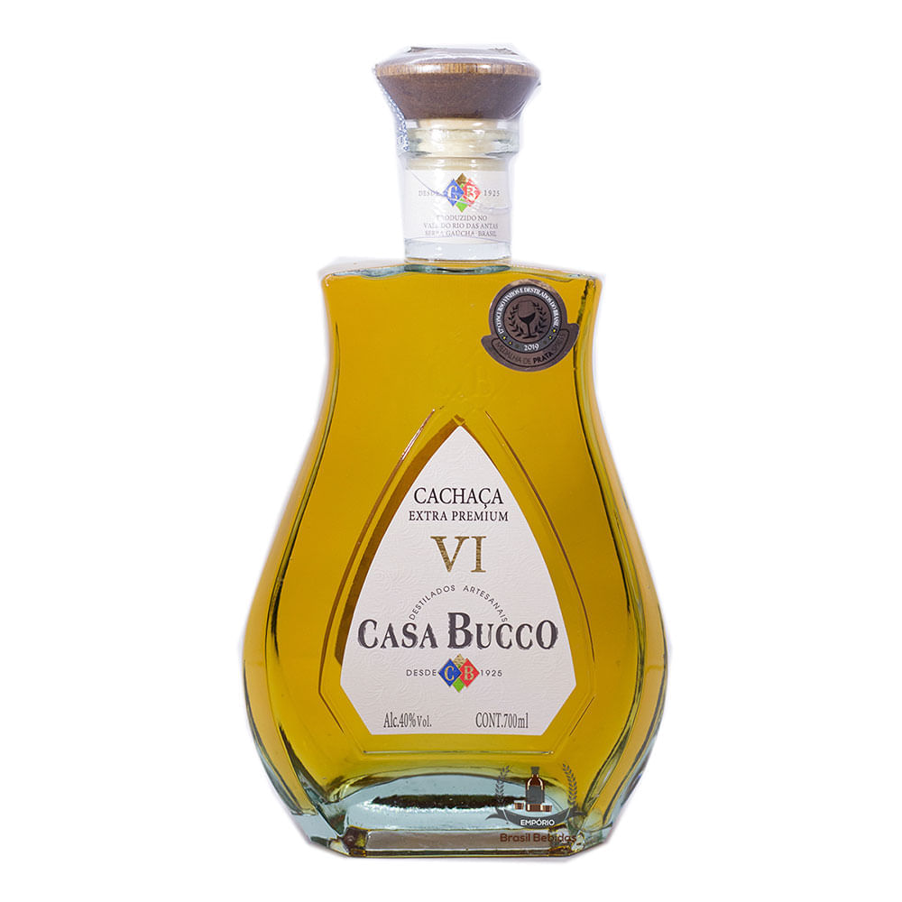 Cachaça Extra Premium Casa Bucco 700ml