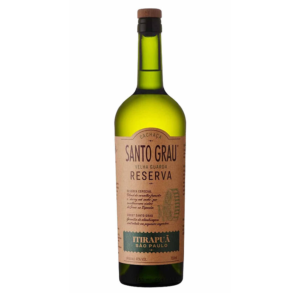 Cachaça Velha Guarda Reserva Itirapuã Santo Grau 750ml