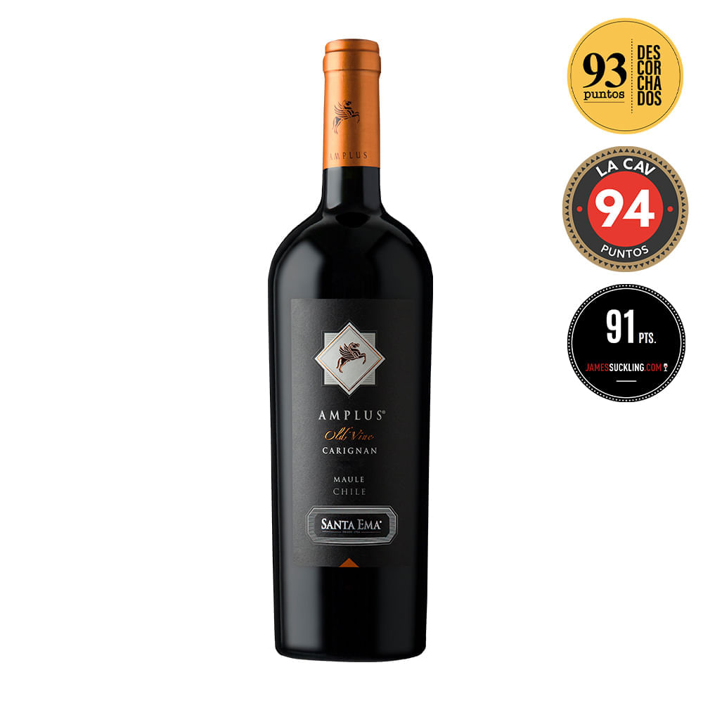 Vinho Tinto Amplus Carignan Santa Ema 750ml