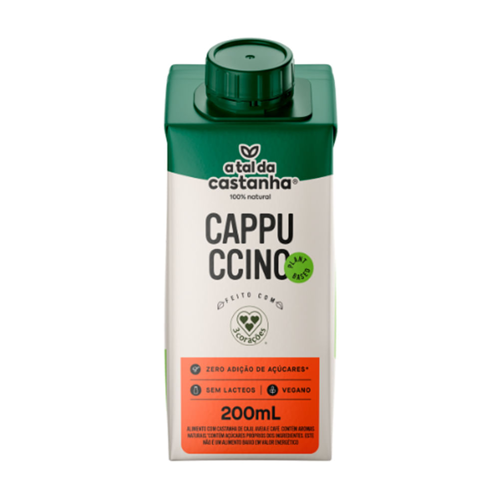 Cappuccino Plant Based A Tal da Castanha 200ml