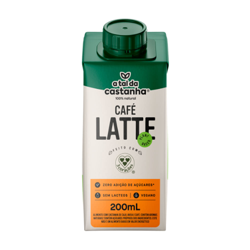 Café Latte Plant Based A Tal da Castanha 200ml