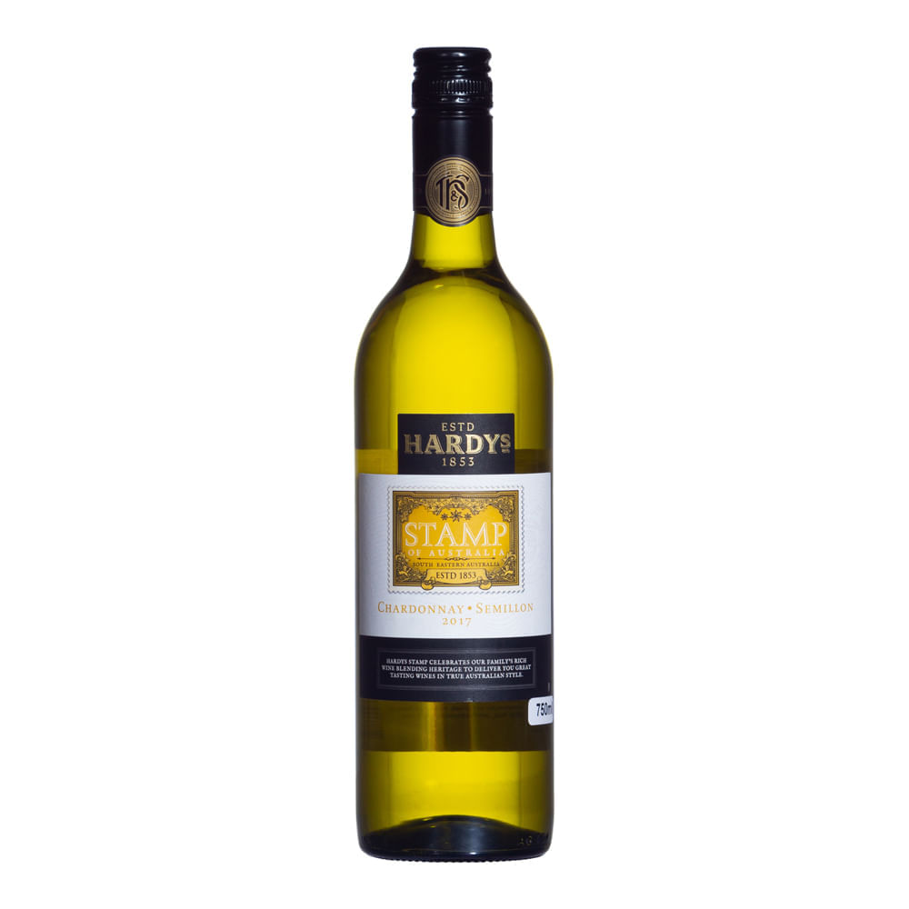 Vinho Branco Hardys Stamp Chardonnay Semillon 750ml