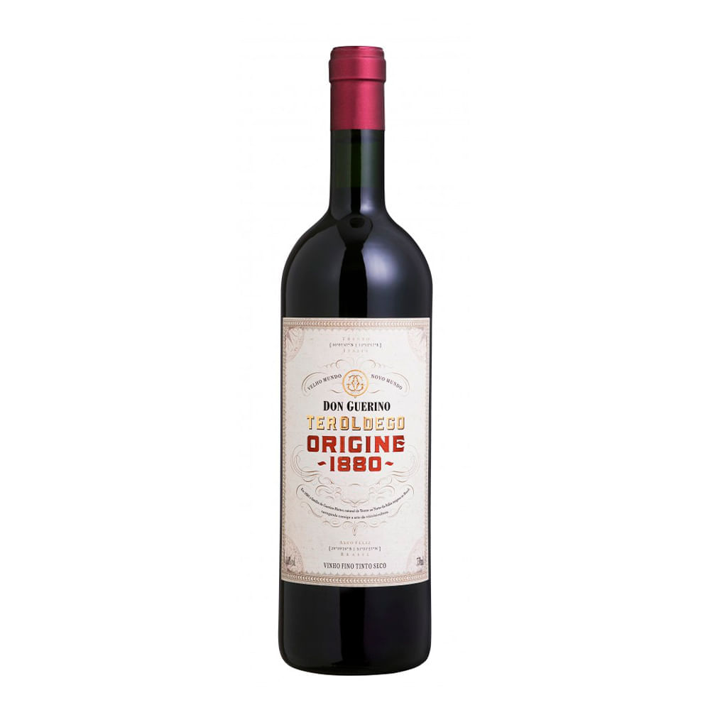 Vinho Tinto Teroldego Origine 1880 Don Guerino 750ml