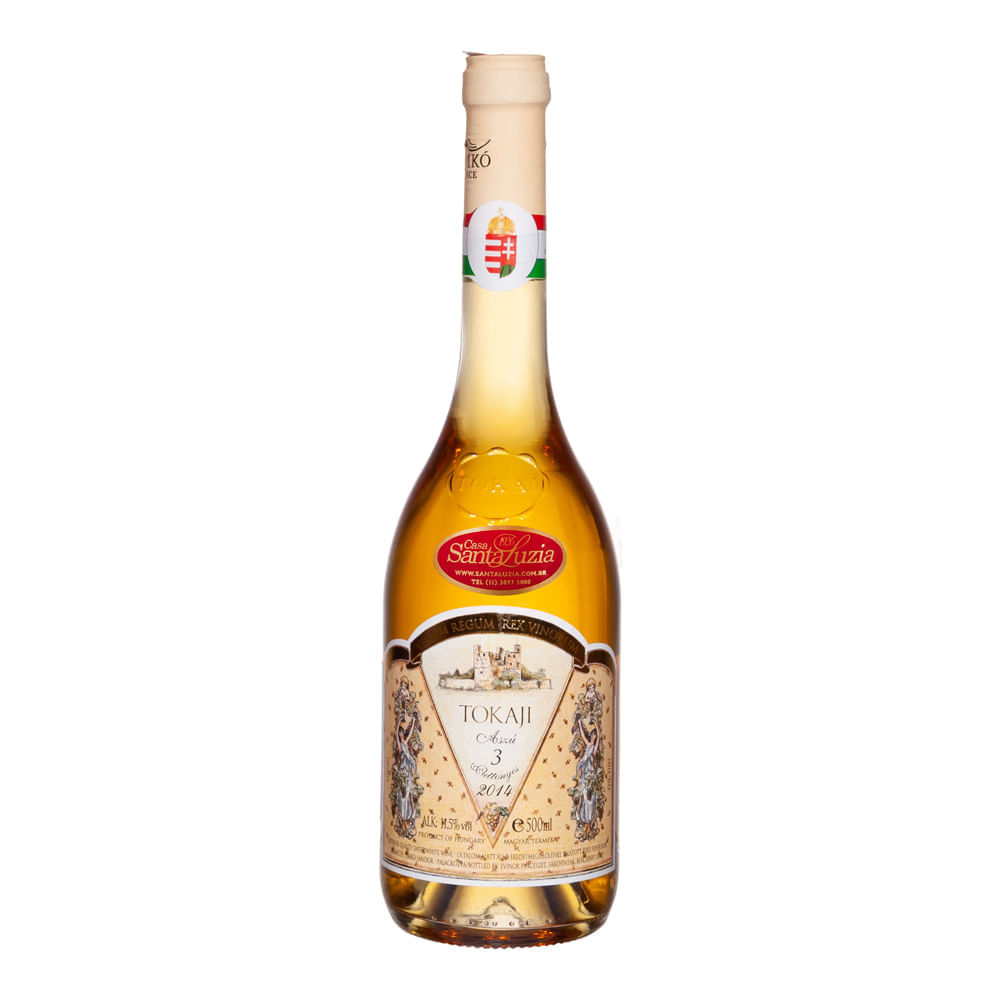 Vinho Branco Tokaji Satobbi Aszú 3 Puttonyos 500ml