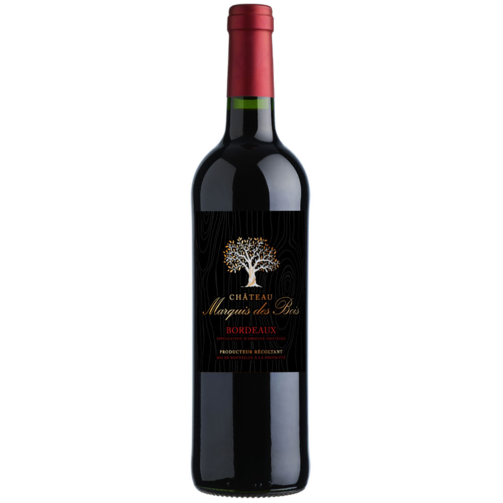 Vinho Fino Tinto Seco Château Marquis des Bois 750ml