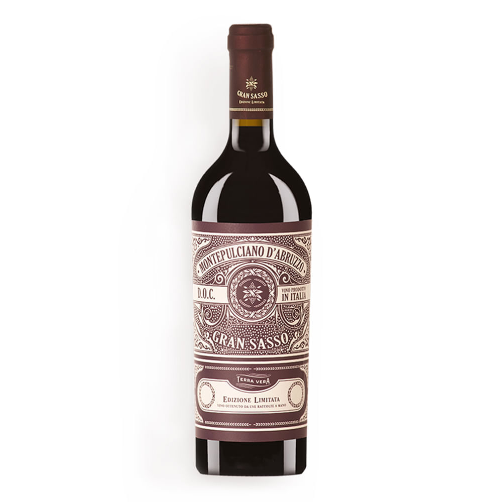 Vinho Tinto Montepulciano D'Abruzzo Gran Sasso Fantini 750ml