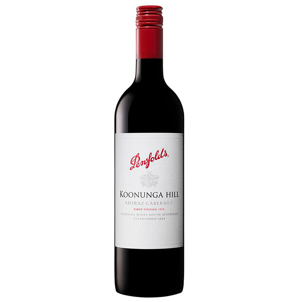 Vinho Tinto Koonunga Hill Shiraz Cabernet Penfolds 750ml