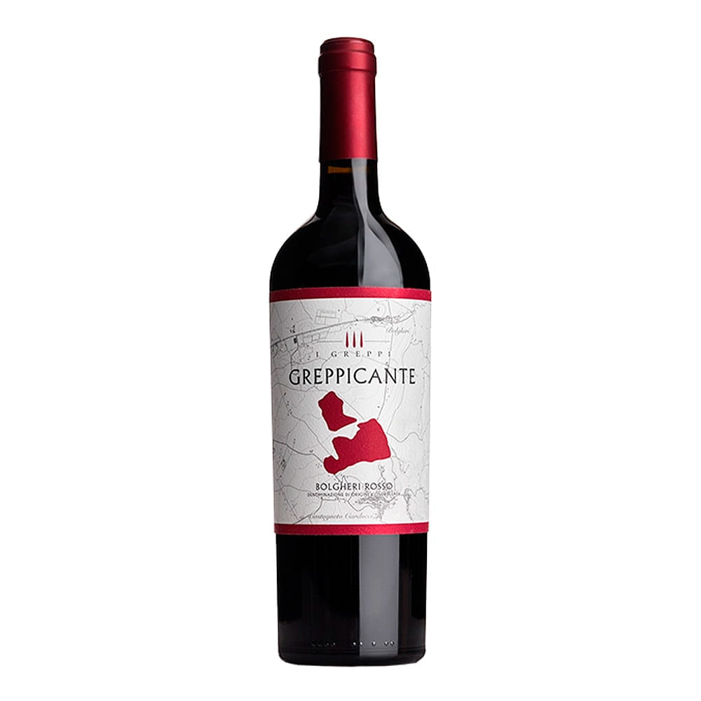 Vinho Tinto Greppicante Bolgheri Rosso I Greppi 750ml