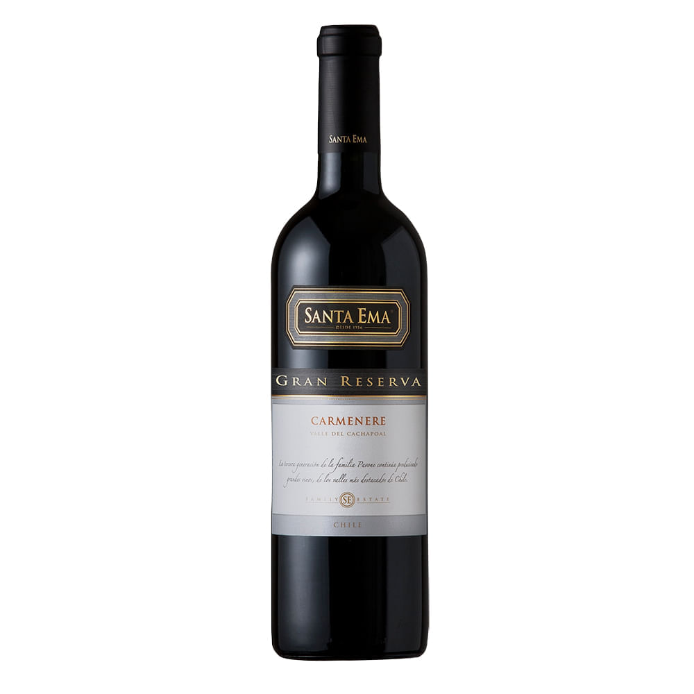 Vinho Tinto Gran Reserva Santa Ema Carmenere 750ml