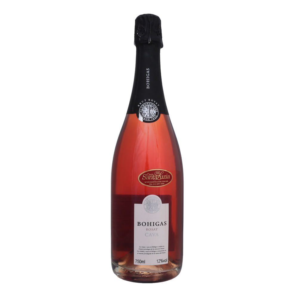 Espumante Cava Bohigas Brut Rosé 750ml