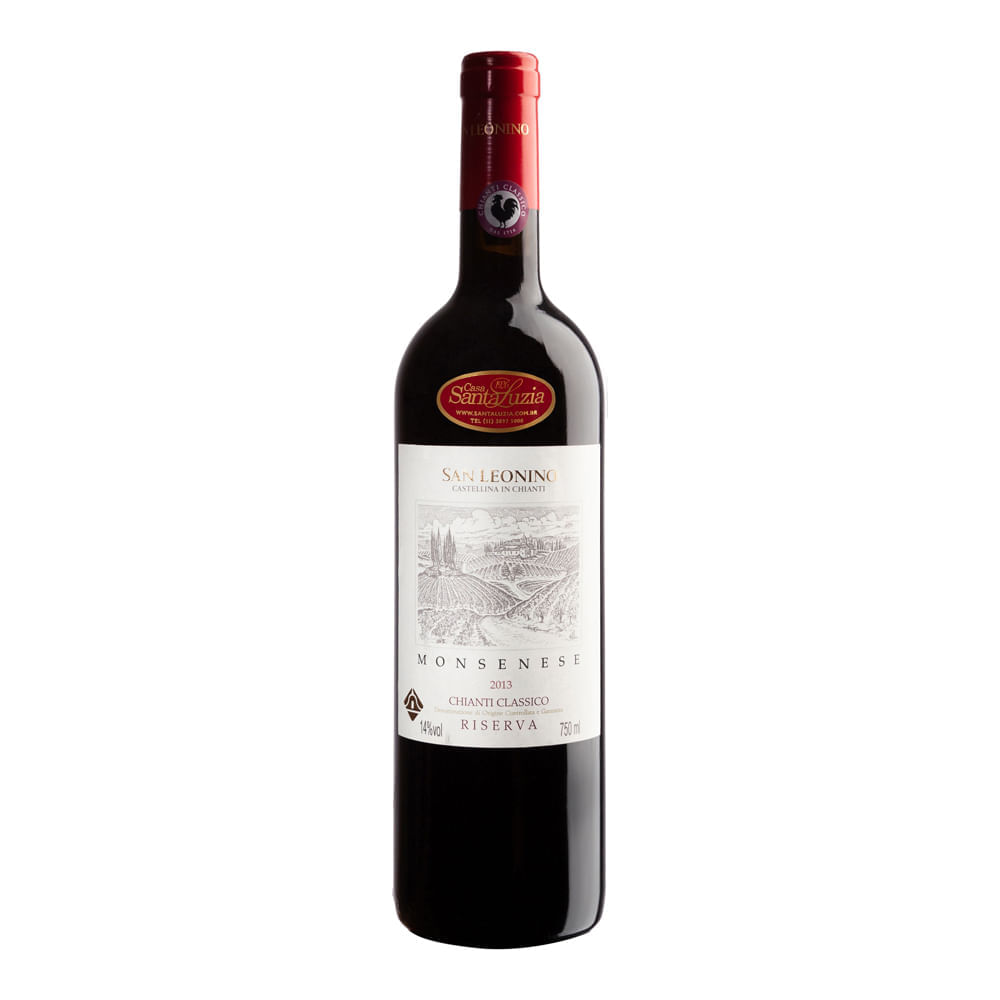 Vinho Tinto Chianti Classico Riserva Monsenese San Leonino 750ml