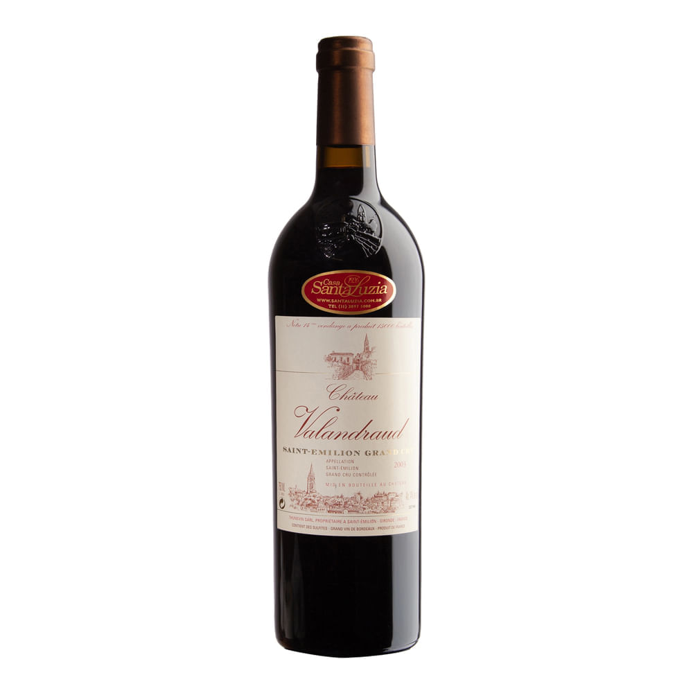 Vinho Tinto Château Valandraud Saint Emillion 750ml