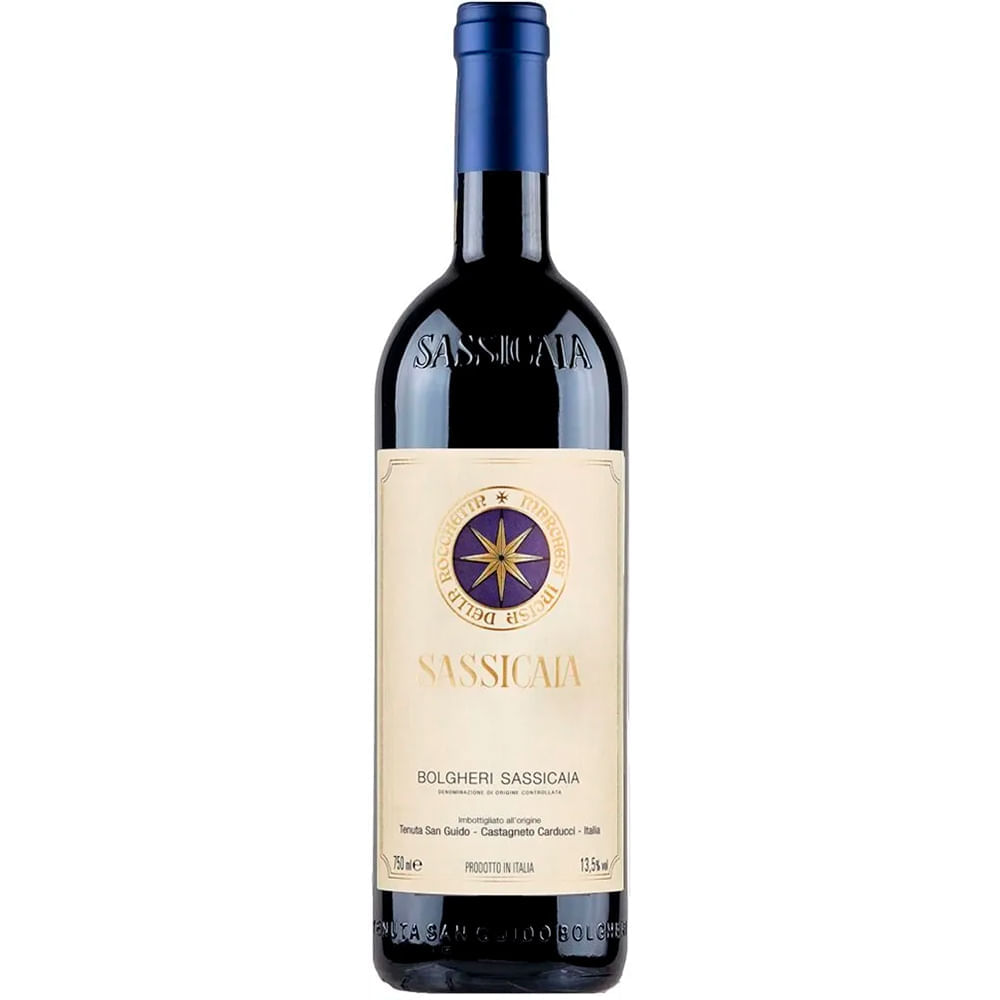 Vinho Tinto Sassicaia DOC Tenuta San Guido 750ml