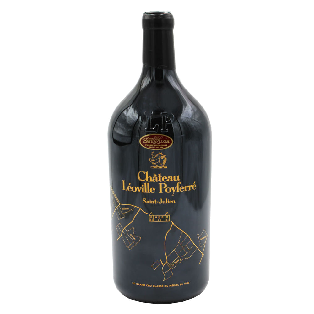 Vinho Fino Tinto Seco Château Léoville Poyferré 3l