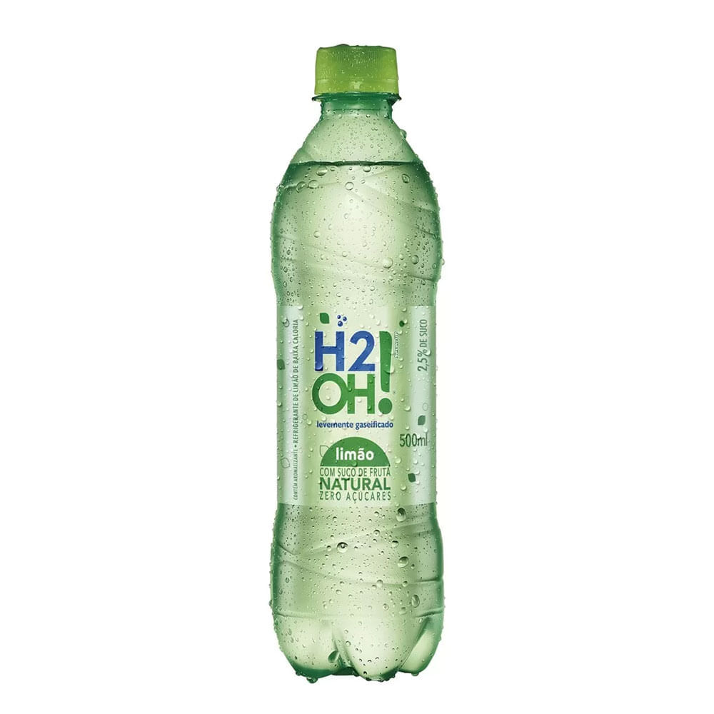 Refrigerante de Limão Natural H2OH! 500ml