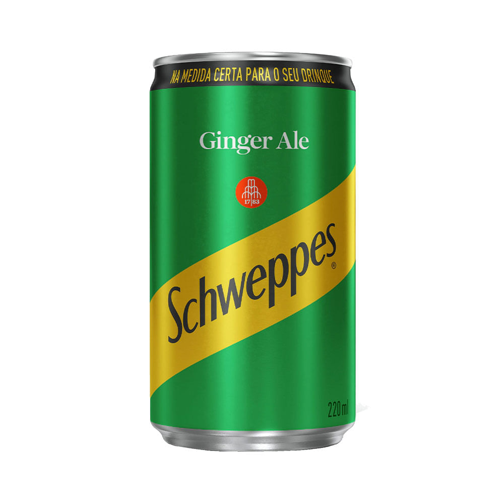 Refrigerante Schweppes Ginger Ale 220ml