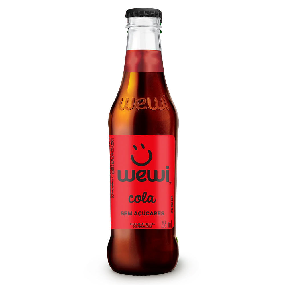 Refrigerante Orgânico de Cola All Natural Wewi 255ml