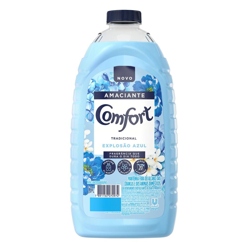 Amaciante Comfort Classic Azul 1,8L