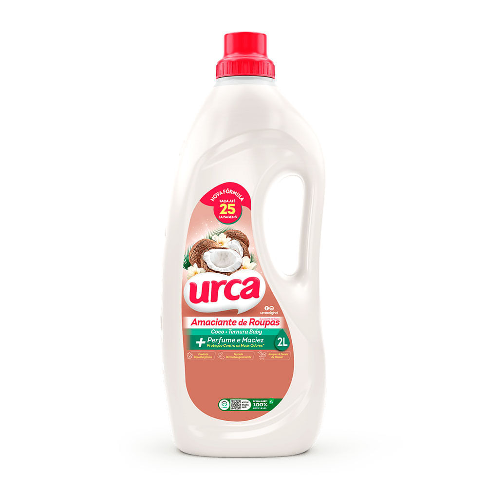 Amaciante de Roupa Coco e Ternura Baby Urca 2l