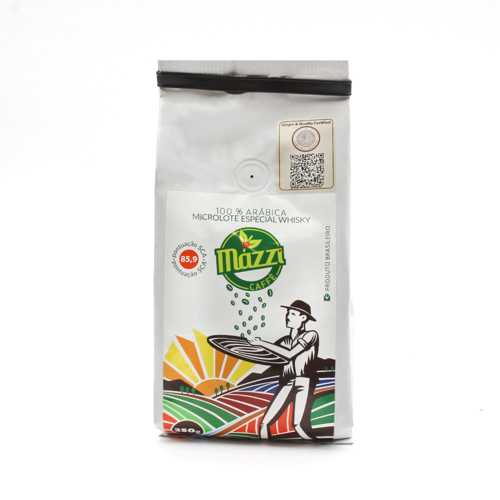 Café Mazzi Grão Whisky Microfermentado 250g