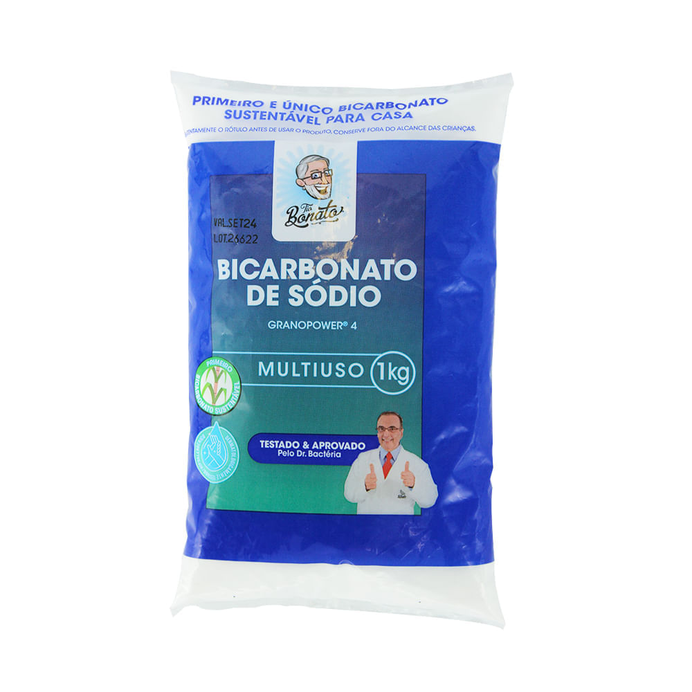 Bicarbonato de Sódio Multiuso Tio Bonato 1kg