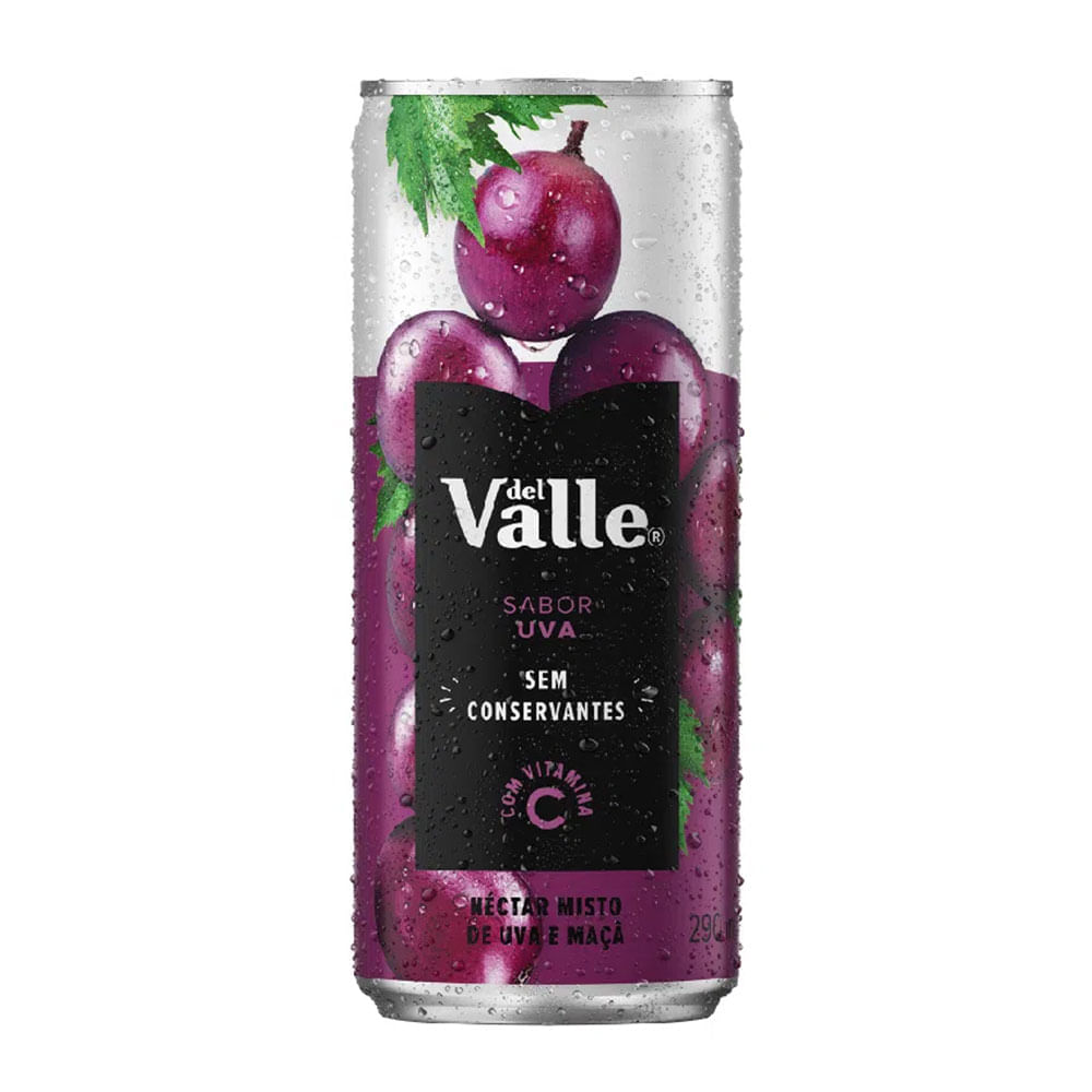 Néctar de Uva Del Valle Lata 290ml