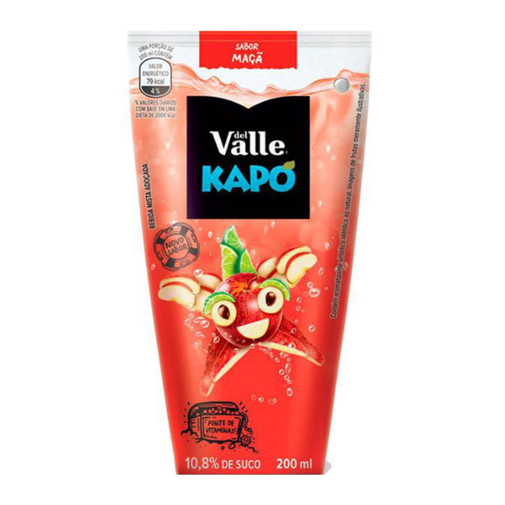 Néctar Maçã Del Valle Kapo 200ml