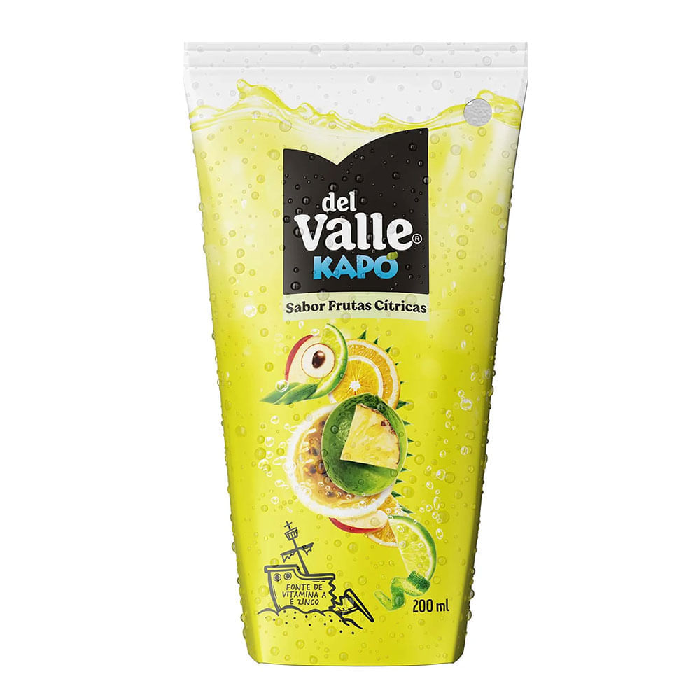 Néctar de Frutas Cítricas Del Valle Kapo 200ml