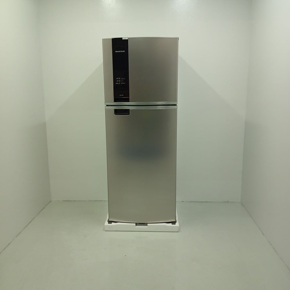 Geladeira Brastemp Frost Free Duplex A+++ 461 litros cor Inox com tecnologia Turbo Control e Fresh Box - BRM56FKBS2_WOTIMO_JI4193136