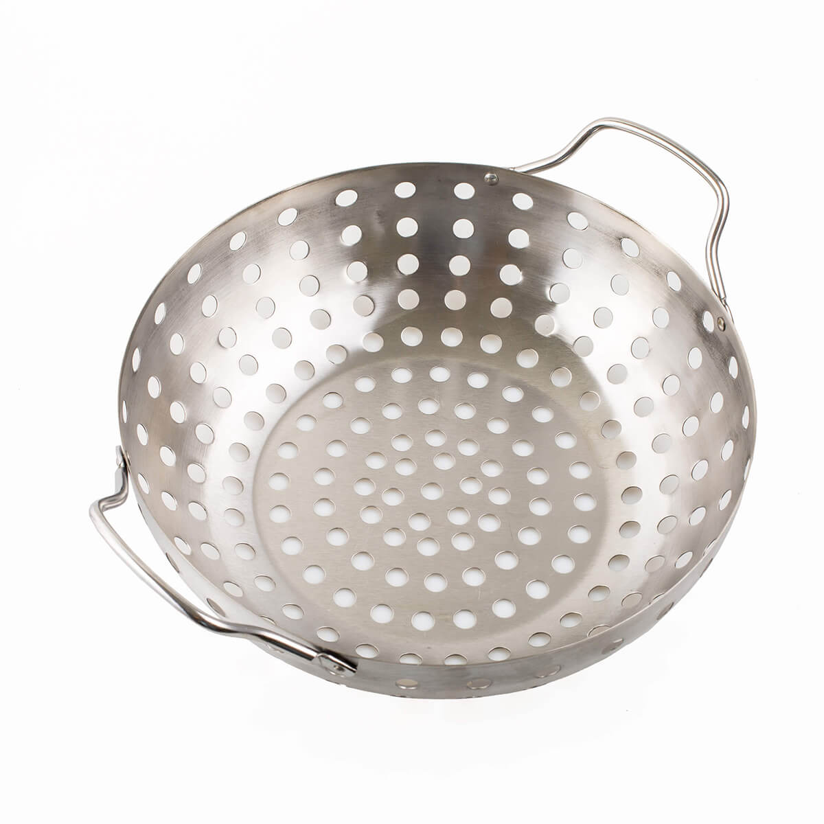 Panela Wok Grelha Inox Churrasqueira Peixe Legumes Prana