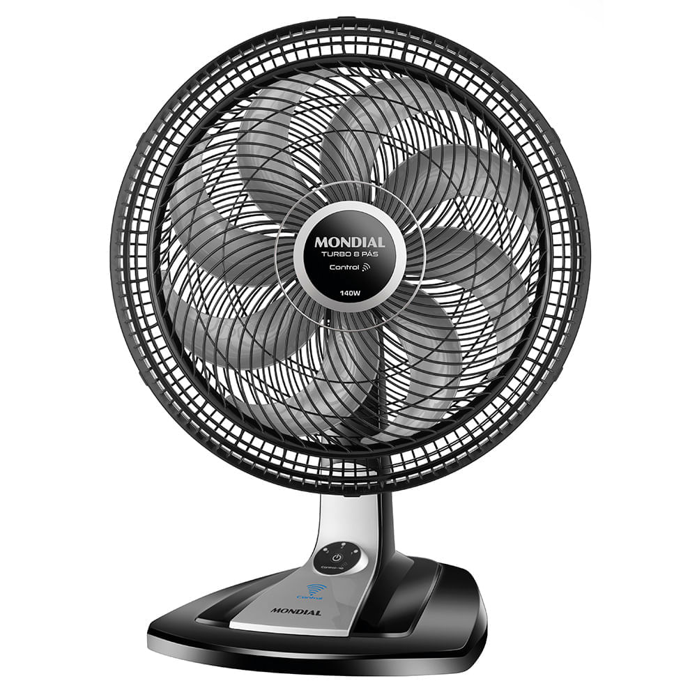 Ventilador de Mesa Mondial Turbo 8 Pás 40 cm VTX-40-8P-CR